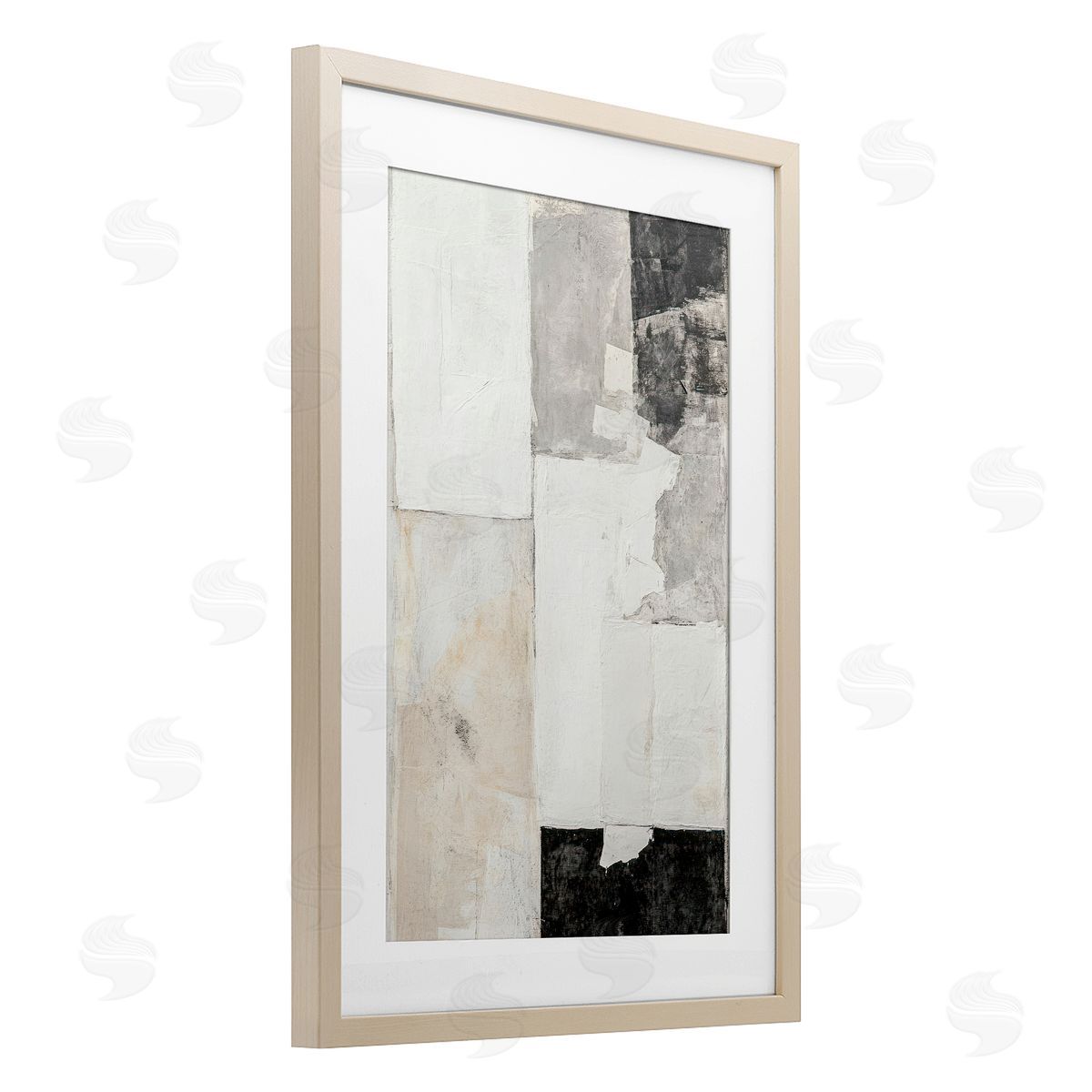 Mona Grace Subtle Layers Arrangement Canvas Wall Art Print