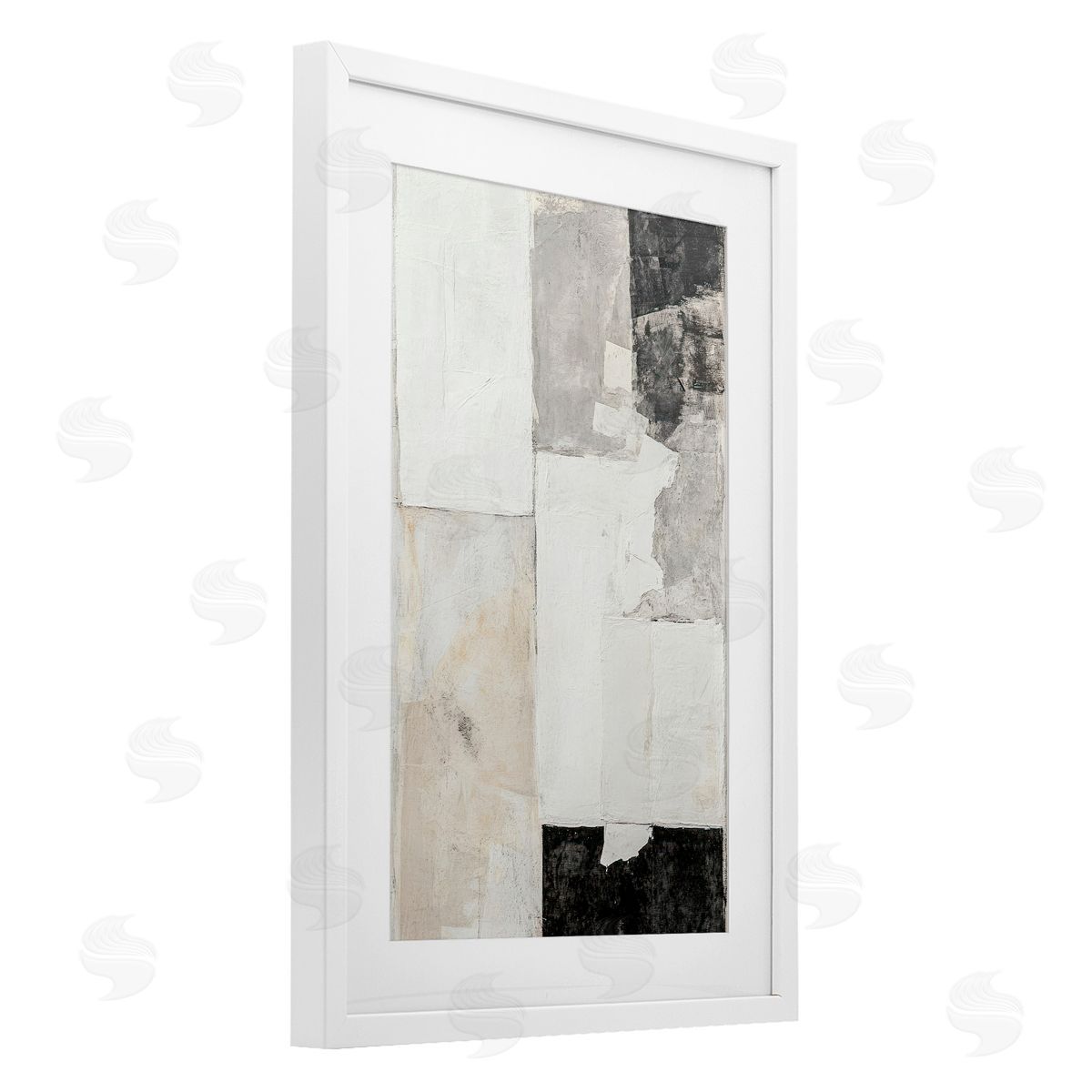 Mona Grace Subtle Layers Arrangement Canvas Wall Art Print