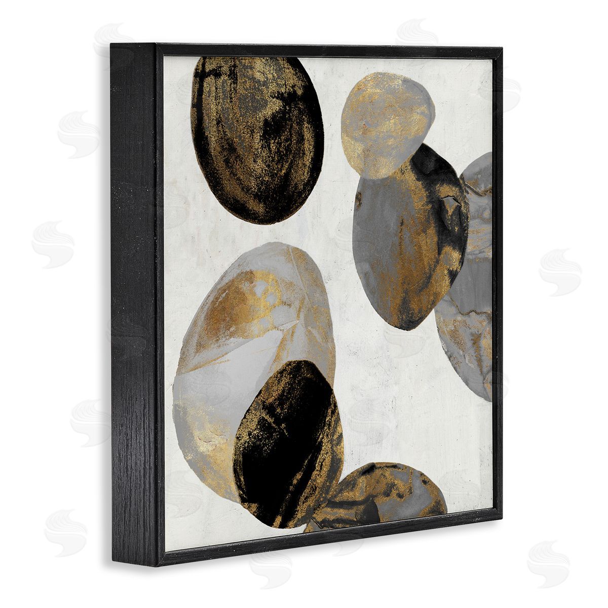 Jacob Q Golden Streaked Eggs Canvas Wall Art Print
