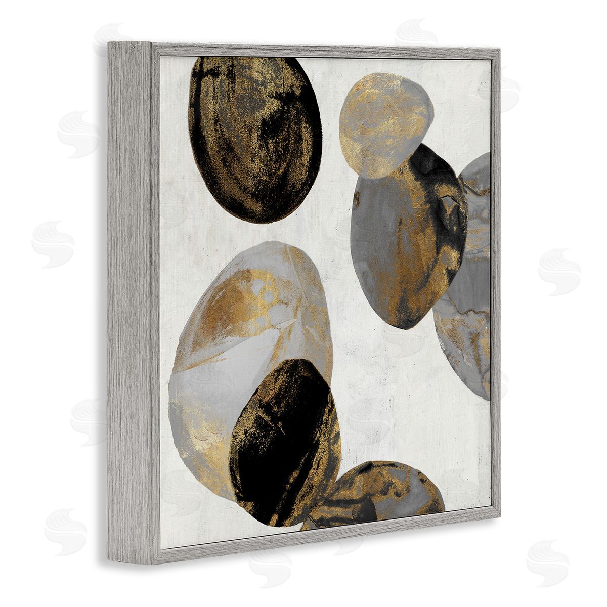 Jacob Q Golden Streaked Eggs Canvas Wall Art Print