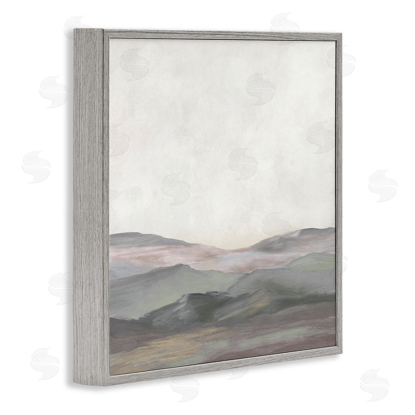 J:L Design | Grey Foggy Mountainscape