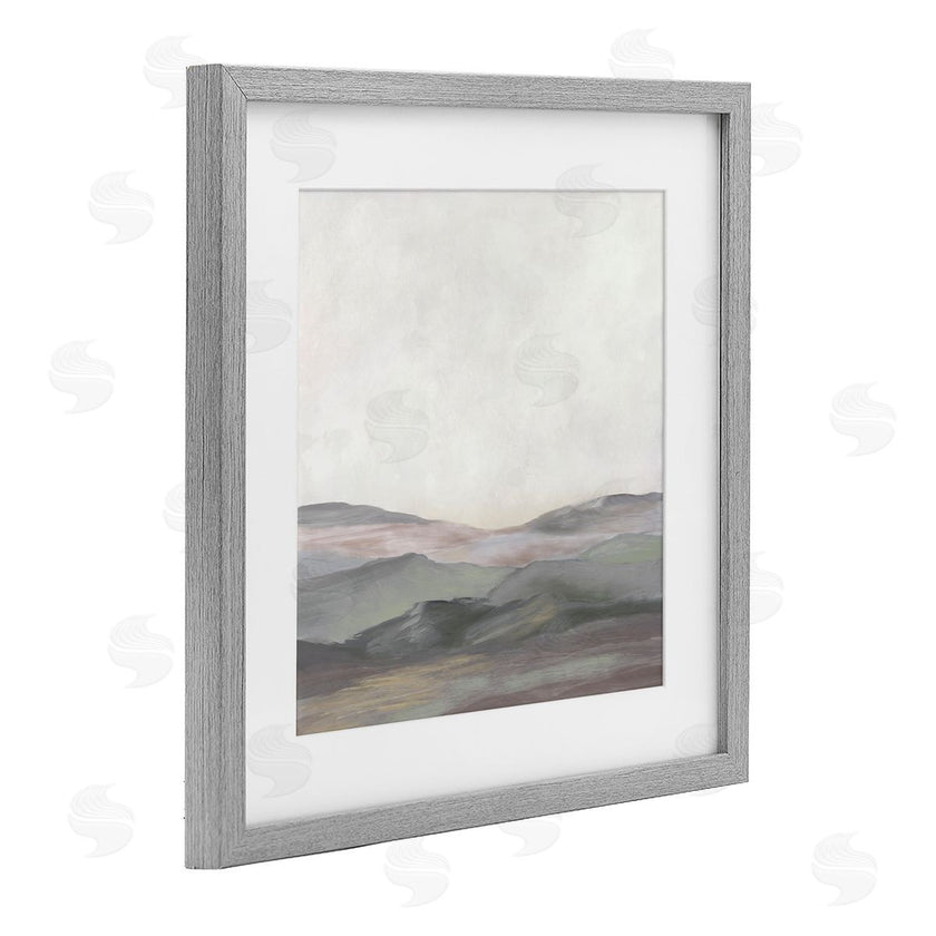 J:L Design | Grey Foggy Mountainscape