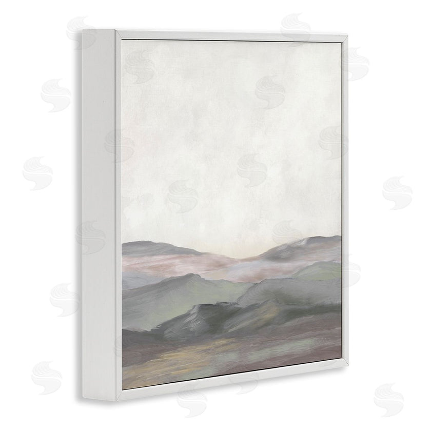 J:L Design | Grey Foggy Mountainscape