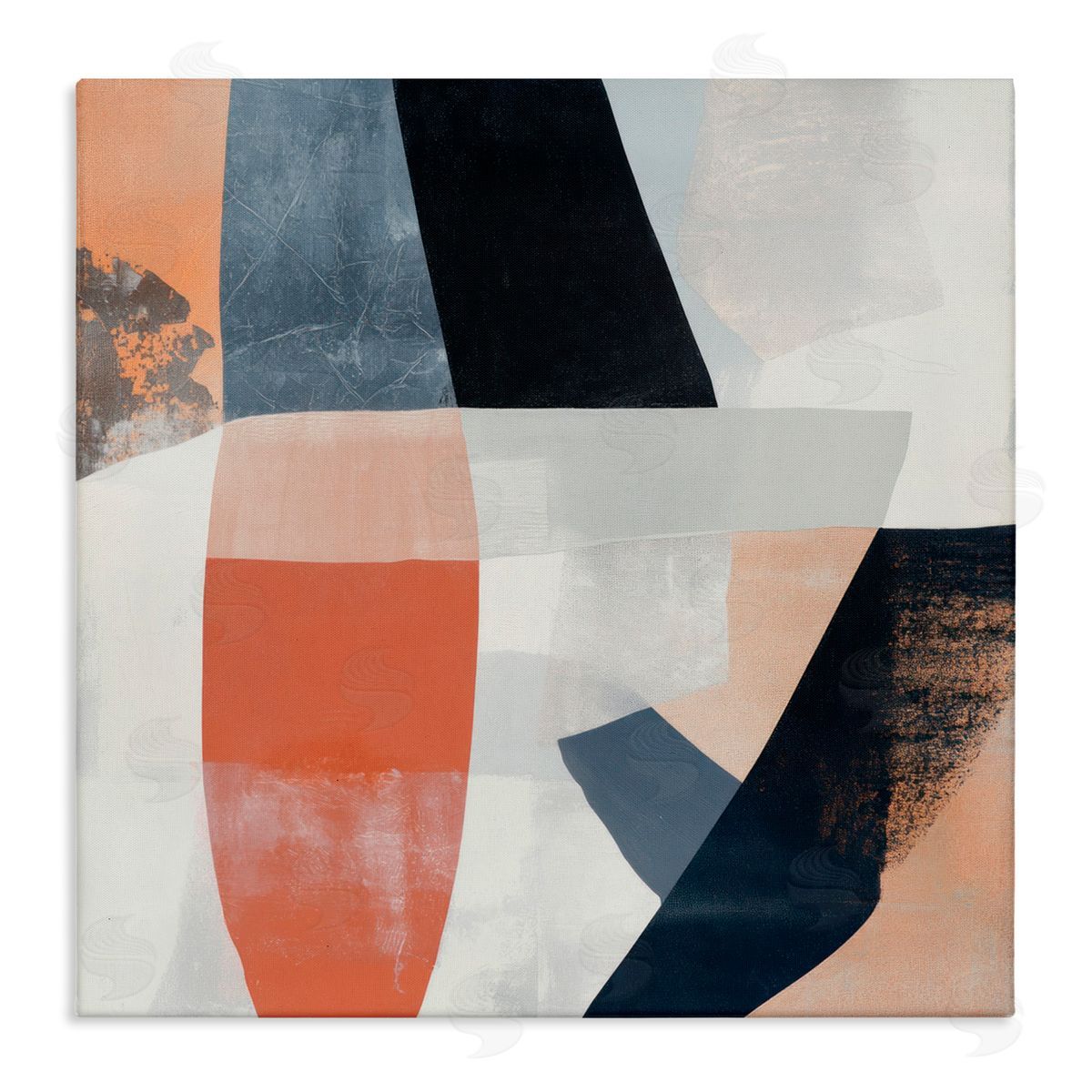Mona Grace Geometric Fragmented Visions Canvas Wall Art Print