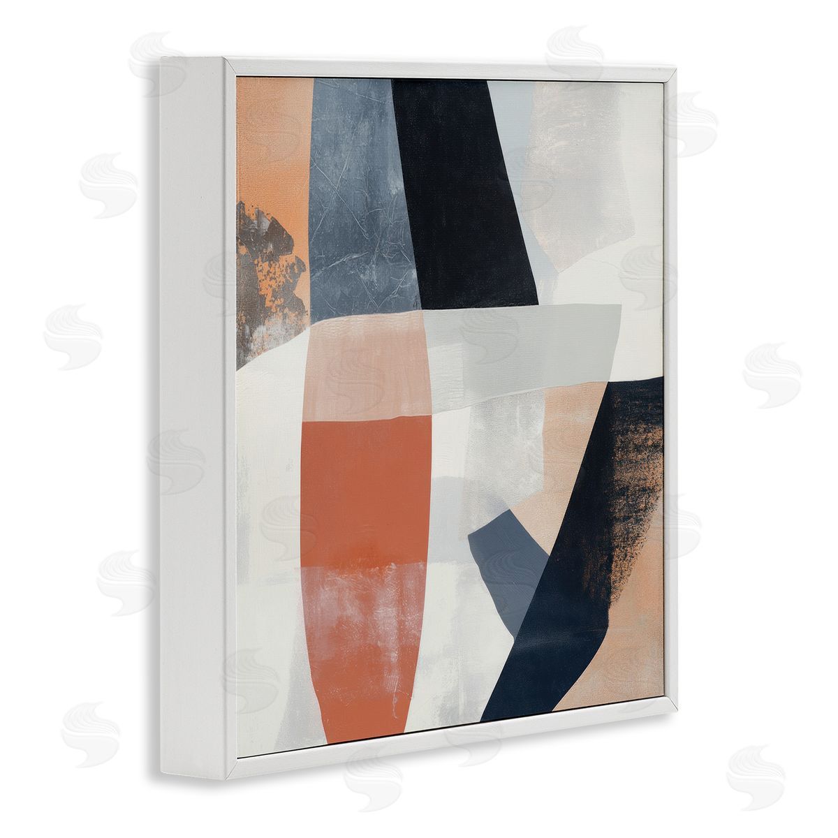 Mona Grace Geometric Fragmented Visions Canvas Wall Art Print