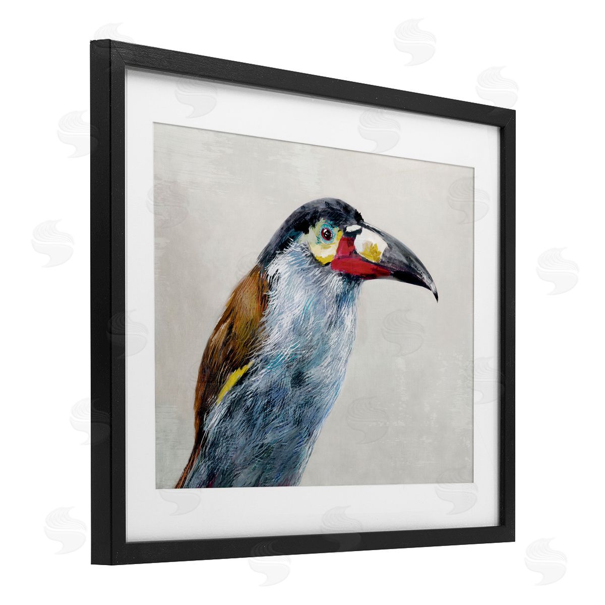 Jacob Q Black Billed Mountain Toucan Canvas Wall Art Print
