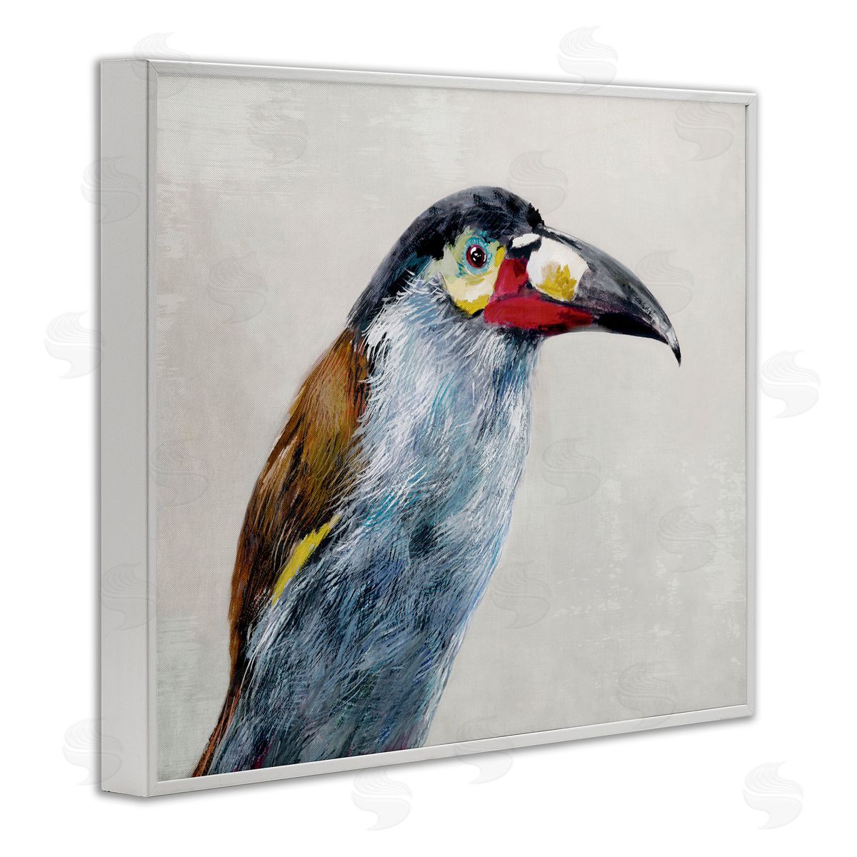 Jacob Q Black Billed Mountain Toucan Canvas Wall Art Print