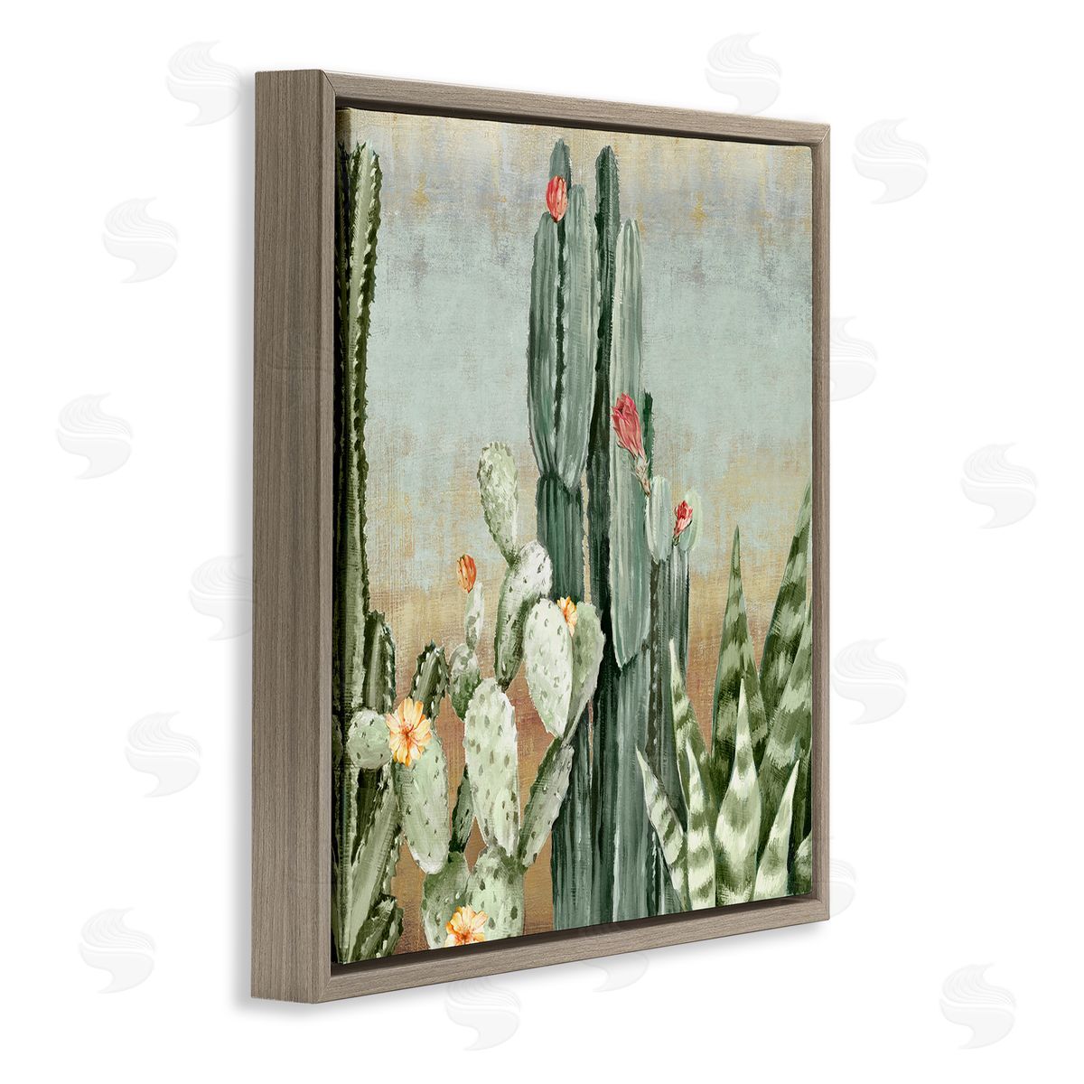 Luna Mavis Bloom Among Thorns Canvas Wall Art Print