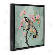 Amanda Tsoukanelis | Lemur Perched on Spring Blooms
