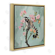 Amanda Tsoukanelis | Lemur Perched on Spring Blooms