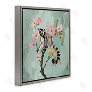 Amanda Tsoukanelis | Lemur Perched on Spring Blooms