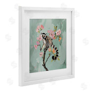 Amanda Tsoukanelis | Lemur Perched on Spring Blooms