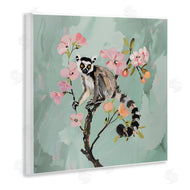Amanda Tsoukanelis | Lemur Perched on Spring Blooms