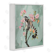 Amanda Tsoukanelis | Lemur Perched on Spring Blooms