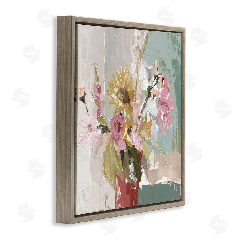 Susan Pepe | Mixed Sunflower Vase Abstract