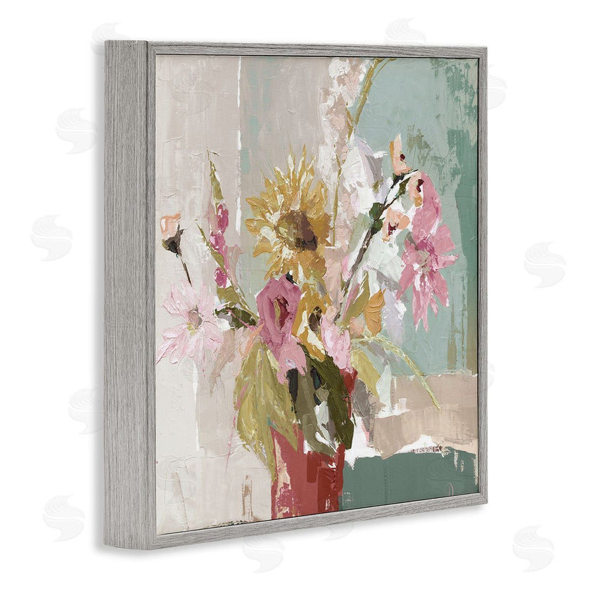 Susan Pepe | Mixed Sunflower Vase Abstract