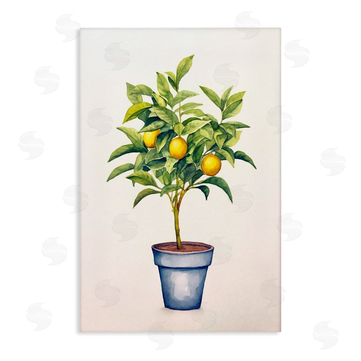 Andrea Haase Citrus Serenade Plant Canvas Wall Art Print