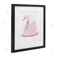 Lucille Price | Pink Swan with Bow