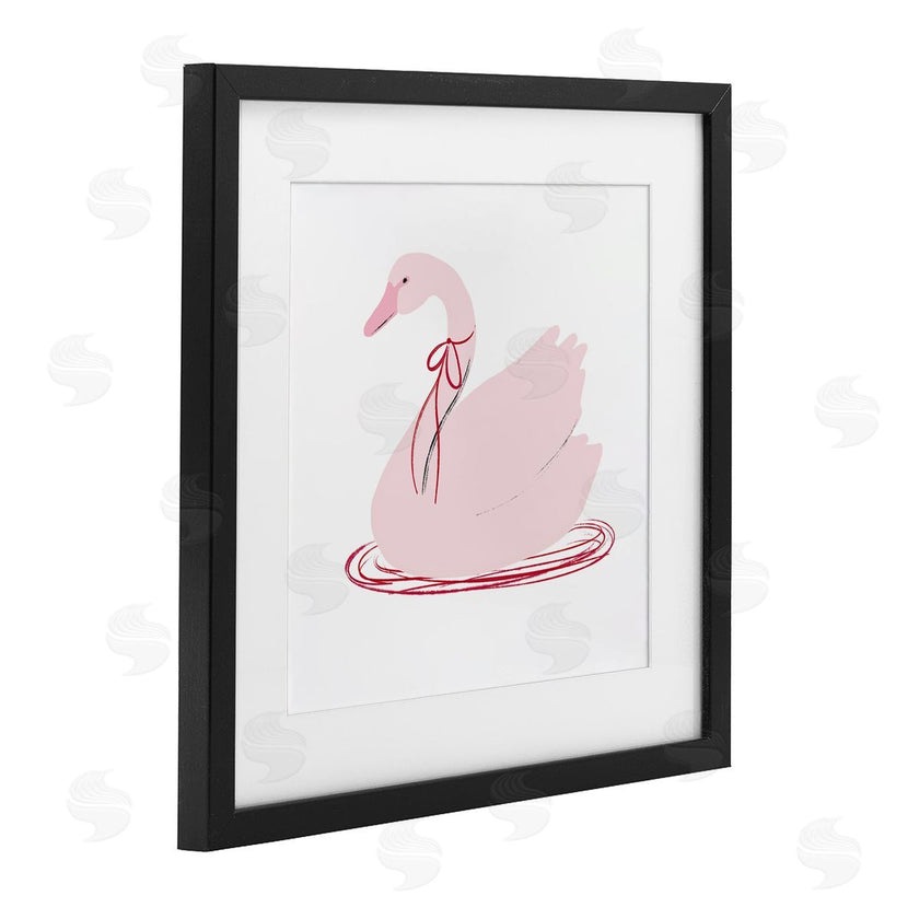 Lucille Price | Pink Swan with Bow