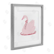 Lucille Price | Pink Swan with Bow