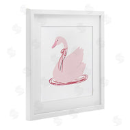 Lucille Price | Pink Swan with Bow