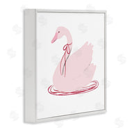 Lucille Price | Pink Swan with Bow