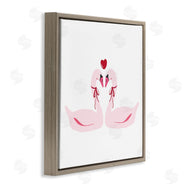 Lucille Price | Romantic Love Swans