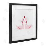 Lucille Price | Romantic Love Swans