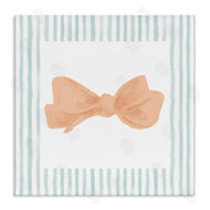 PATRICIA PINTO | Pastel Bow in Striped Border
