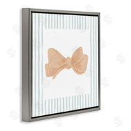 PATRICIA PINTO | Pastel Bow in Striped Border
