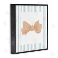 PATRICIA PINTO | Pastel Bow in Striped Border