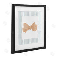PATRICIA PINTO | Pastel Bow in Striped Border