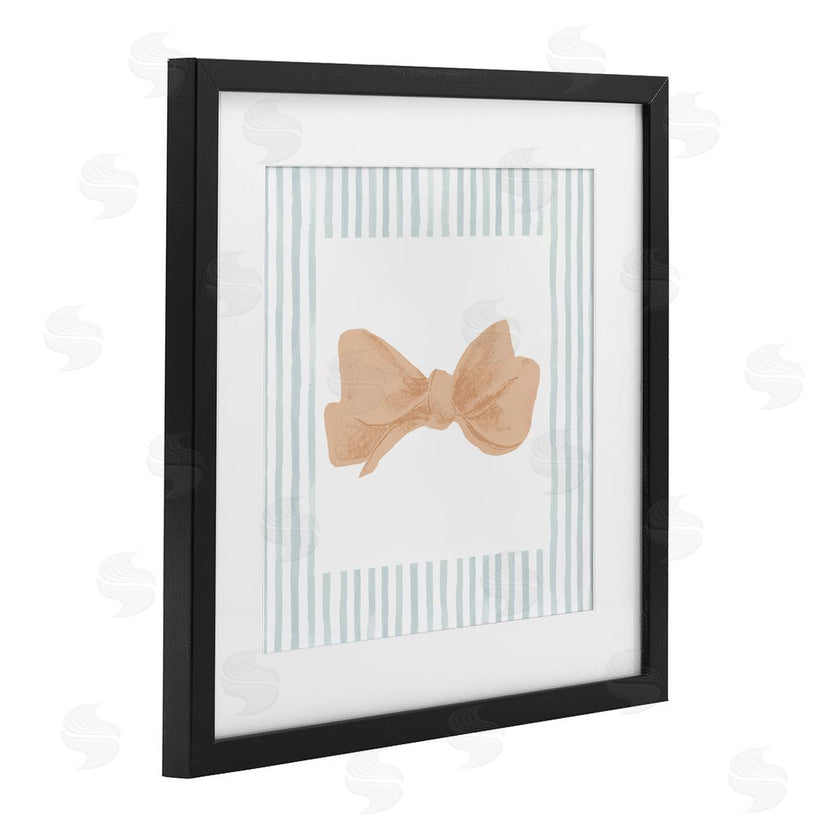 PATRICIA PINTO | Pastel Bow in Striped Border