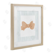 PATRICIA PINTO | Pastel Bow in Striped Border