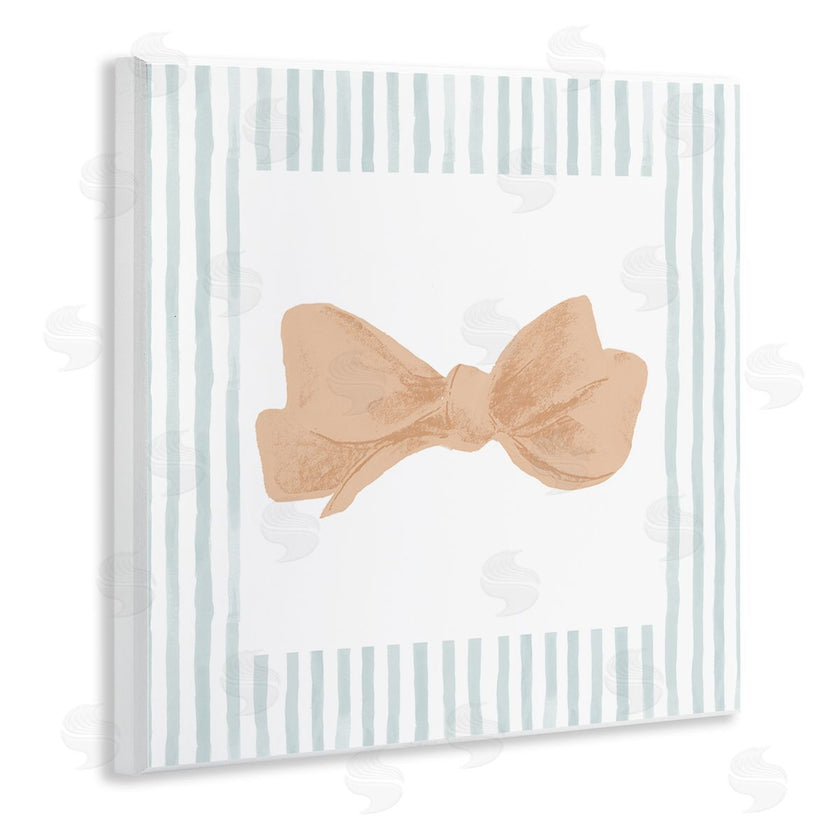 PATRICIA PINTO | Pastel Bow in Striped Border