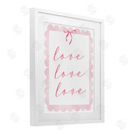 Lucille Price | Cursive Love and Pink Bow