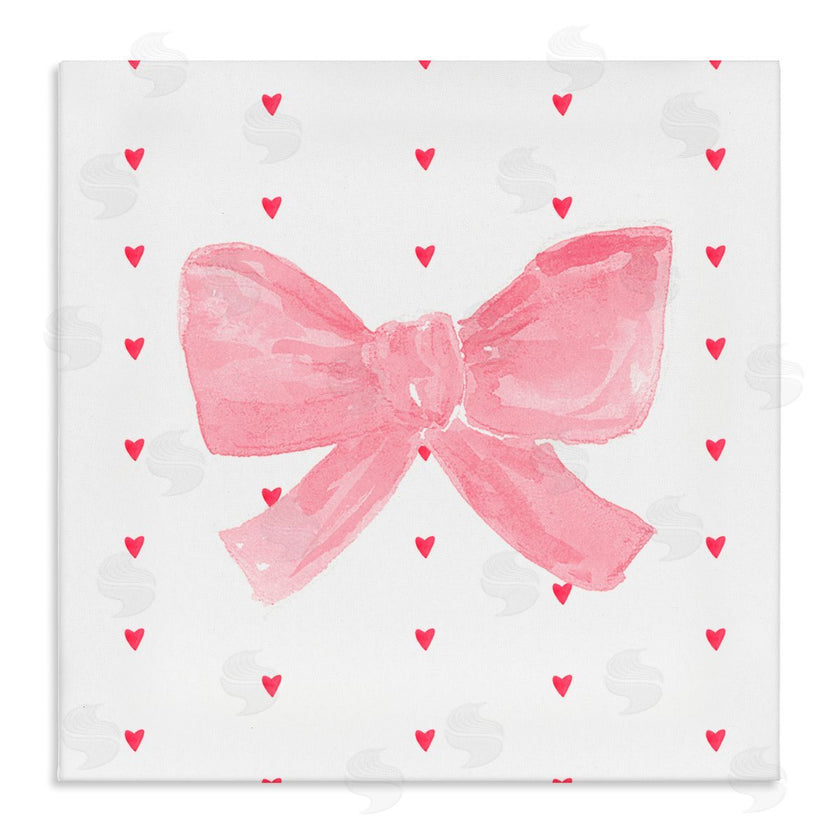 Lucille Price | Pink Bow on Hearts