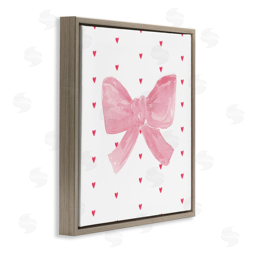 Lucille Price | Pink Bow on Hearts