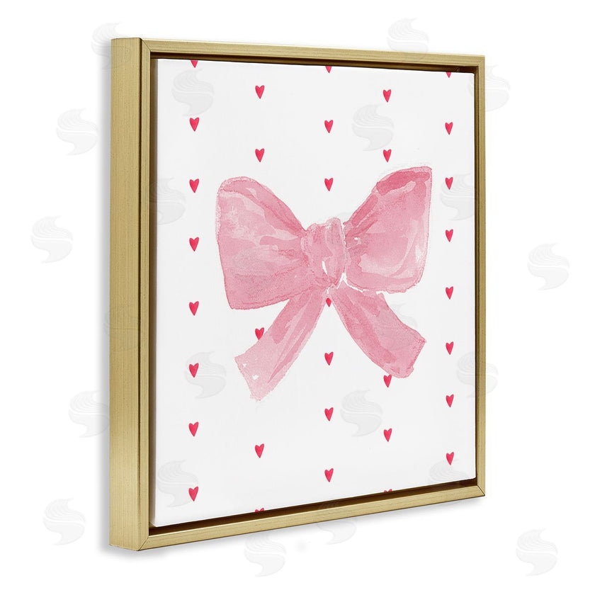 Lucille Price | Pink Bow on Hearts
