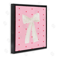 Lucille Price | White Bow on Hearts