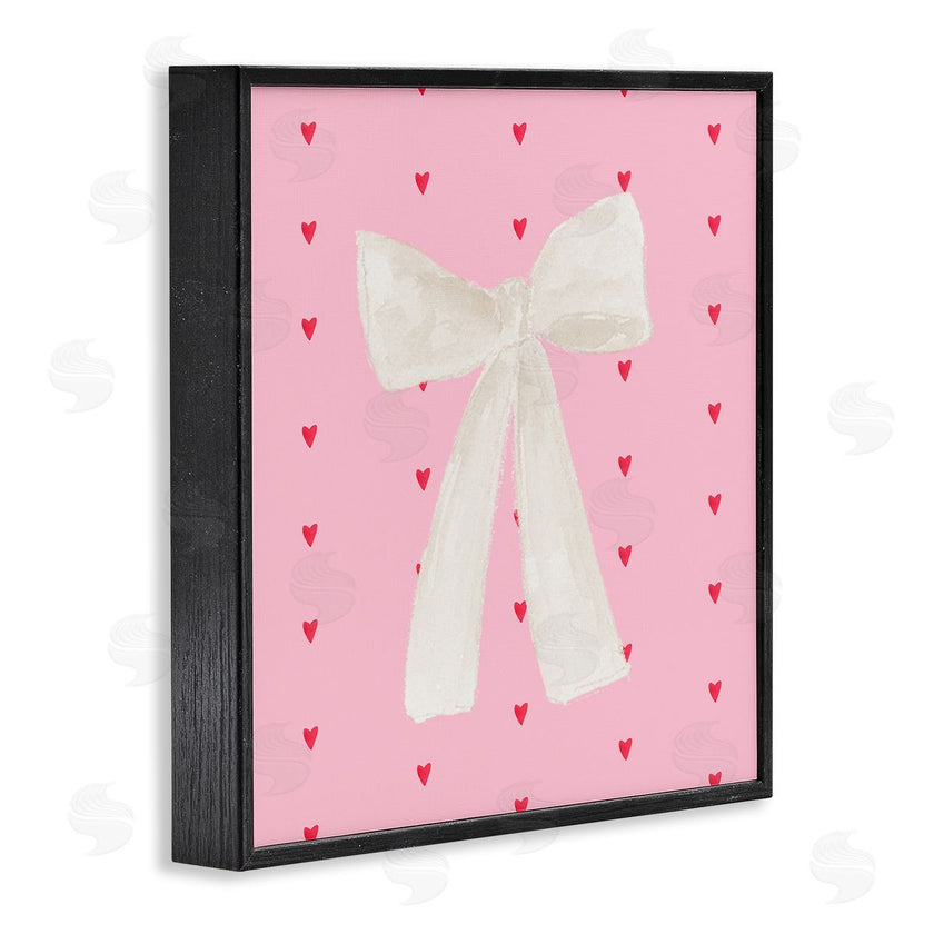 Lucille Price | White Bow on Hearts