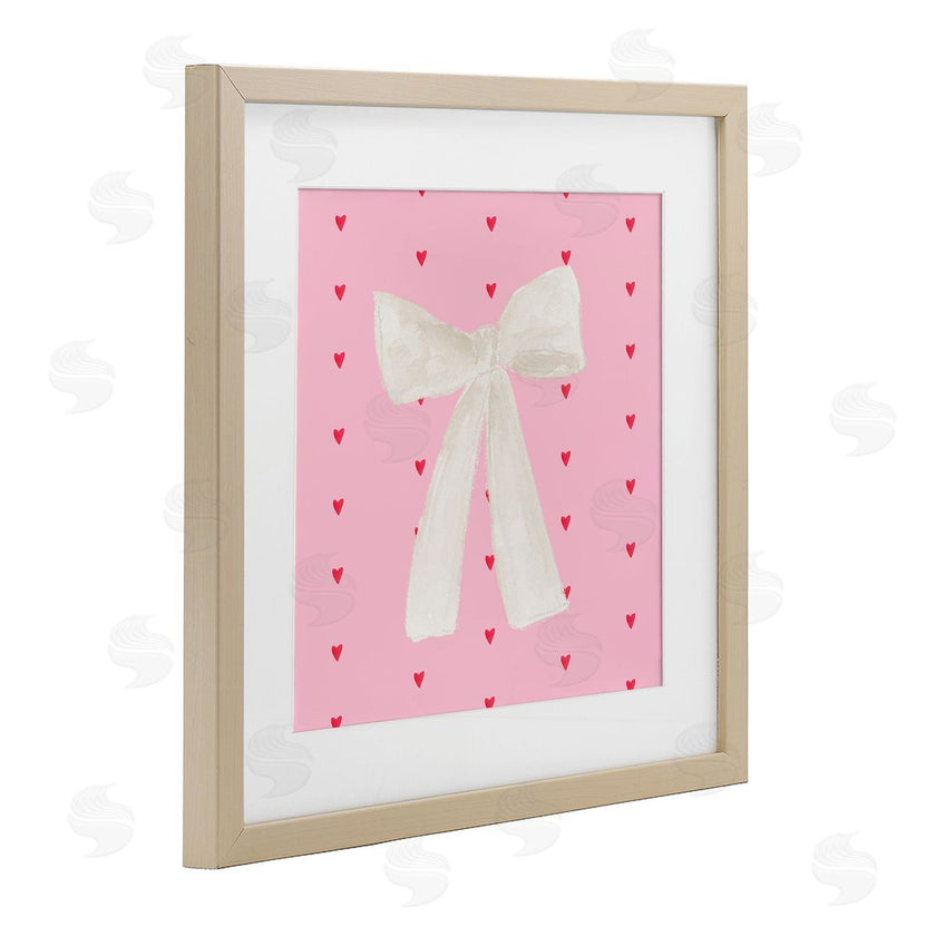 Lucille Price | White Bow on Hearts