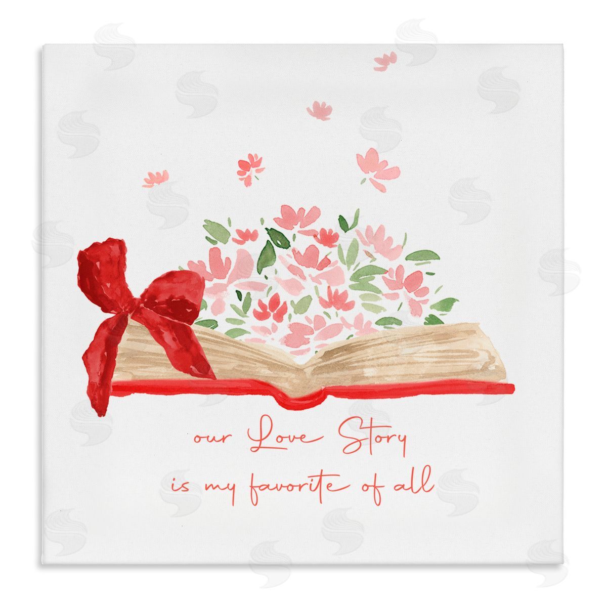 Lucille Price Our Love Story Favorite Of All Canvas Wall Art Print