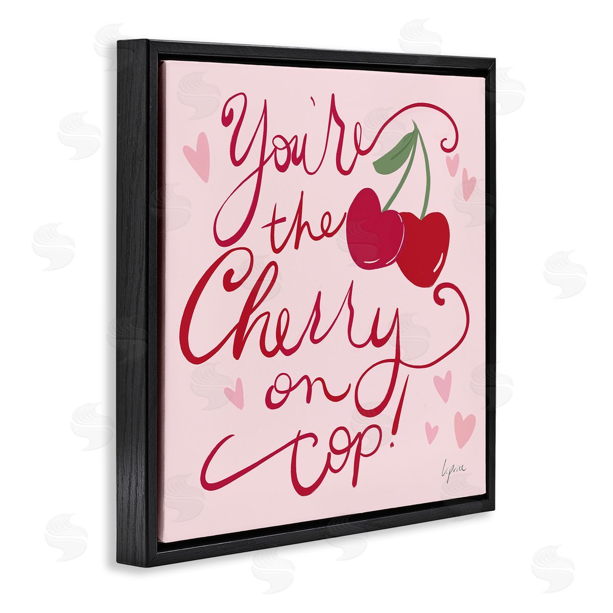 Lucille Price You're The Cherry On Top Canvas Wall Art Print