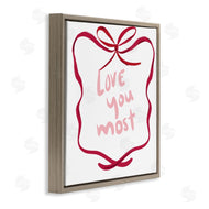 Lucille Price | Love You Most in Ribbon
