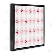Lucille Price | Cherries & Bows Argyle