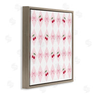 Lucille Price | Cherries & Bows Argyle