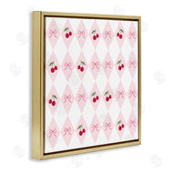 Lucille Price | Cherries & Bows Argyle