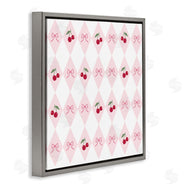 Lucille Price | Cherries & Bows Argyle
