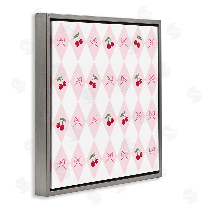 Lucille Price | Cherries & Bows Argyle